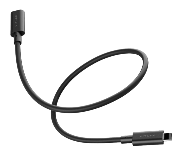 Viture Przedłużacz (USB 3.2 Gen1) męski USB-C do żeński USB-C (czar - 1503955 - zdjęcie 2